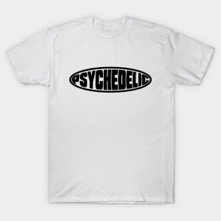 Psychedelic Typography T-Shirt